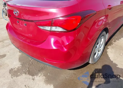 2014 Hyundai Elantra Se из США, поврежденный, VIN KMHDH4AE8EU181730